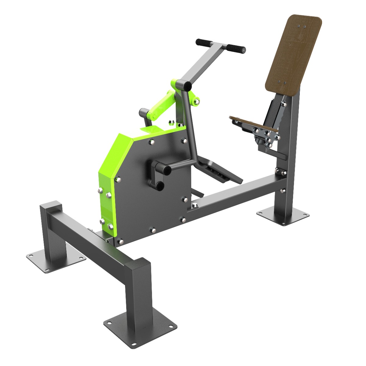 C-1903 Уличный тренажер Степпер с безынерционным нагрузочным механизмом ZAVODSPORTA