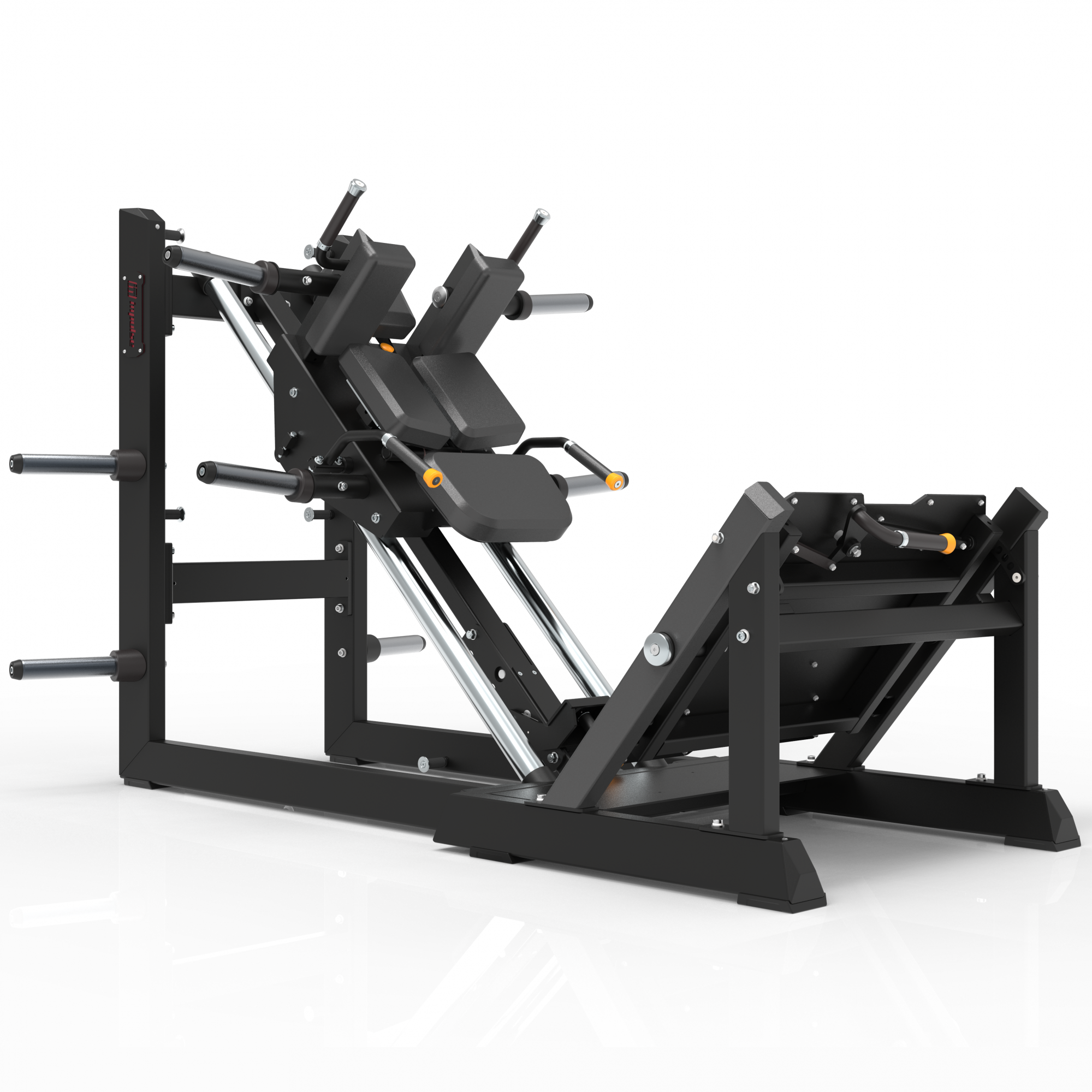 Impulse ECP617 Гакк машина 2 в 1 классическая + угловая, с регулируемой платформой профессиональный тренажер