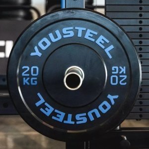 Диск каучуковый 20 кг, черный