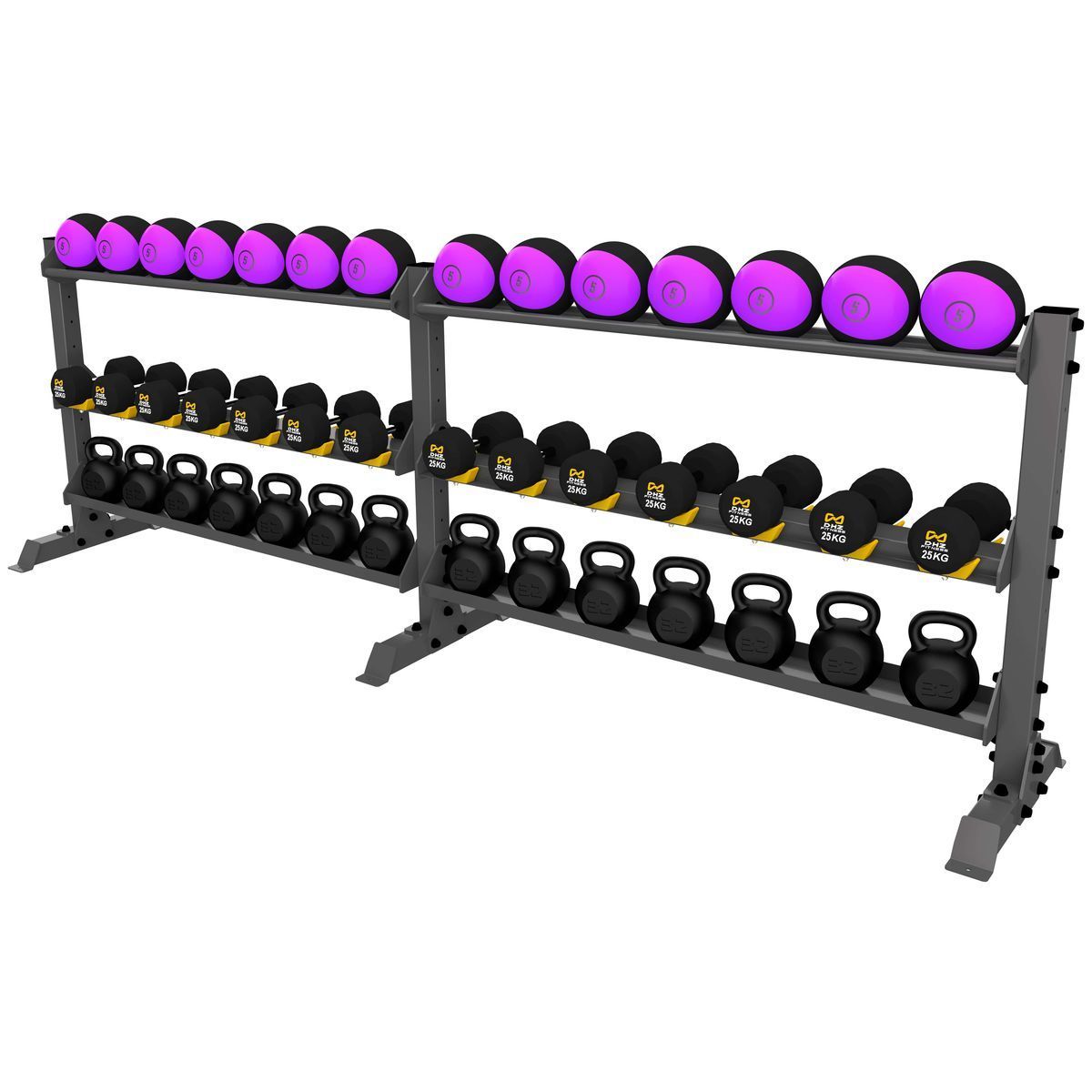 A0157 Стойка для хранения оборудования (гири, гантели, мячи) ТАНГЕН