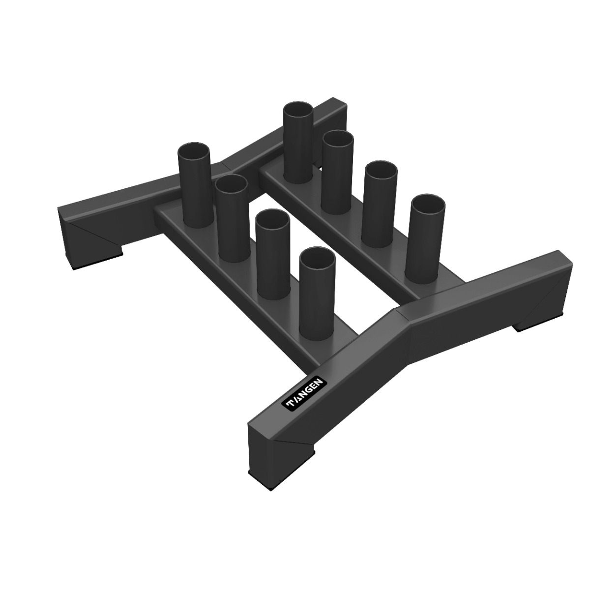 A3010 Вертикальный держатель для олимпийских грифов (на 8 шт) ТАНГЕН