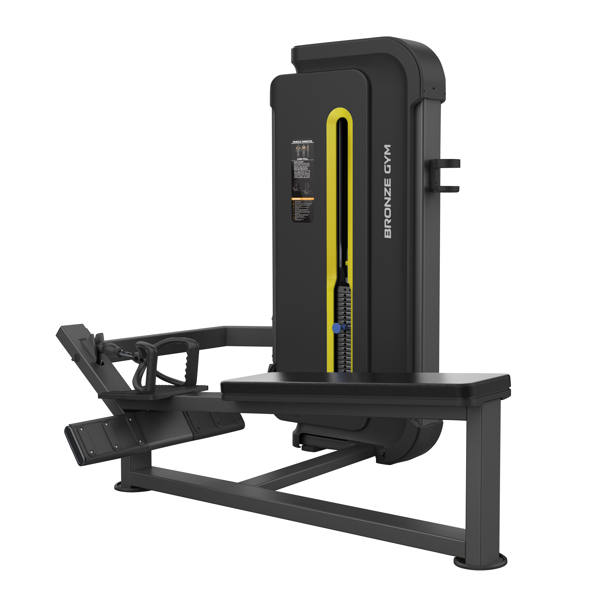 Горизонтальная тяга профессиональная BRONZE GYM BW-3033