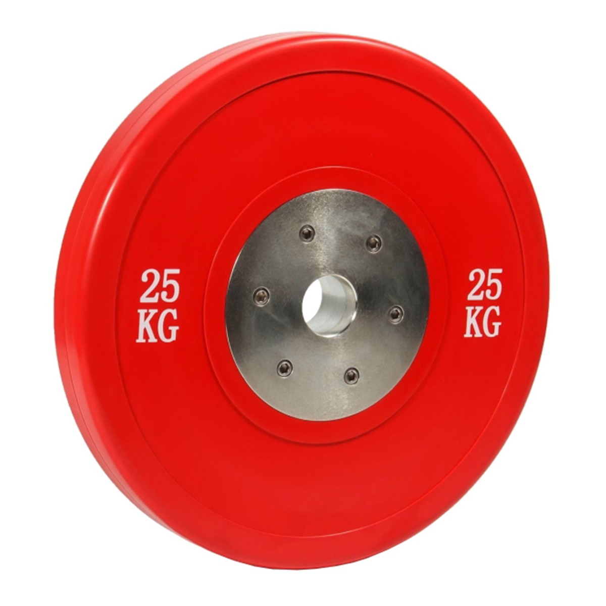 Диск профессиональный обрезиненный (цветной) D51 мм PROFI-FIT 25 кг