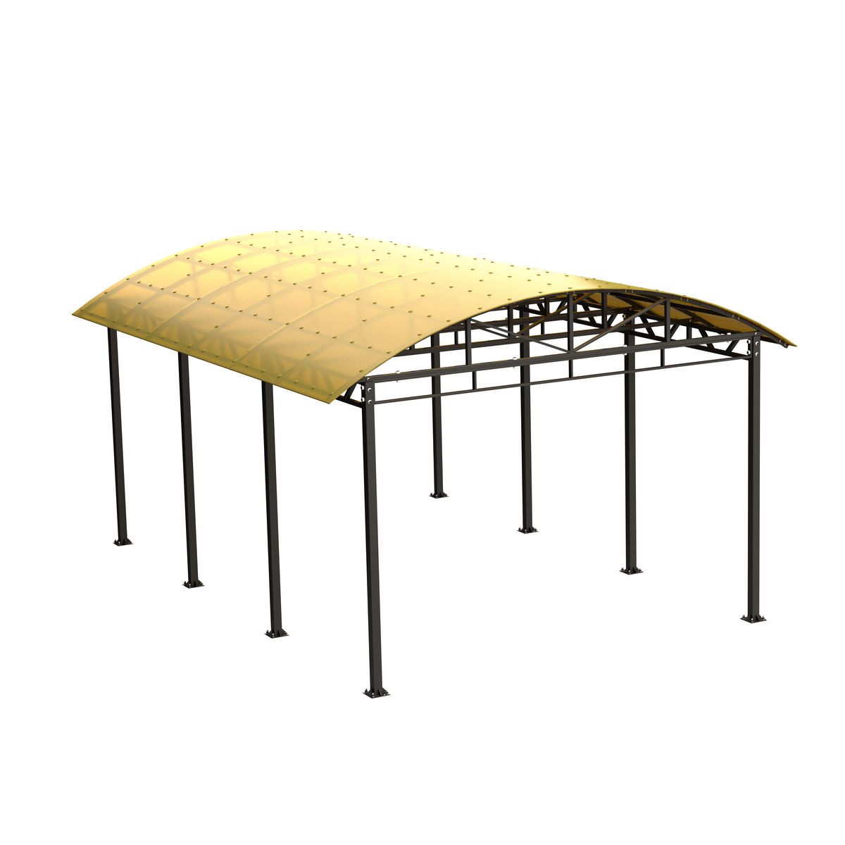 P-5020 Навес для тренажеров теневой 6300х4800х3100 ZAVODSPORTA