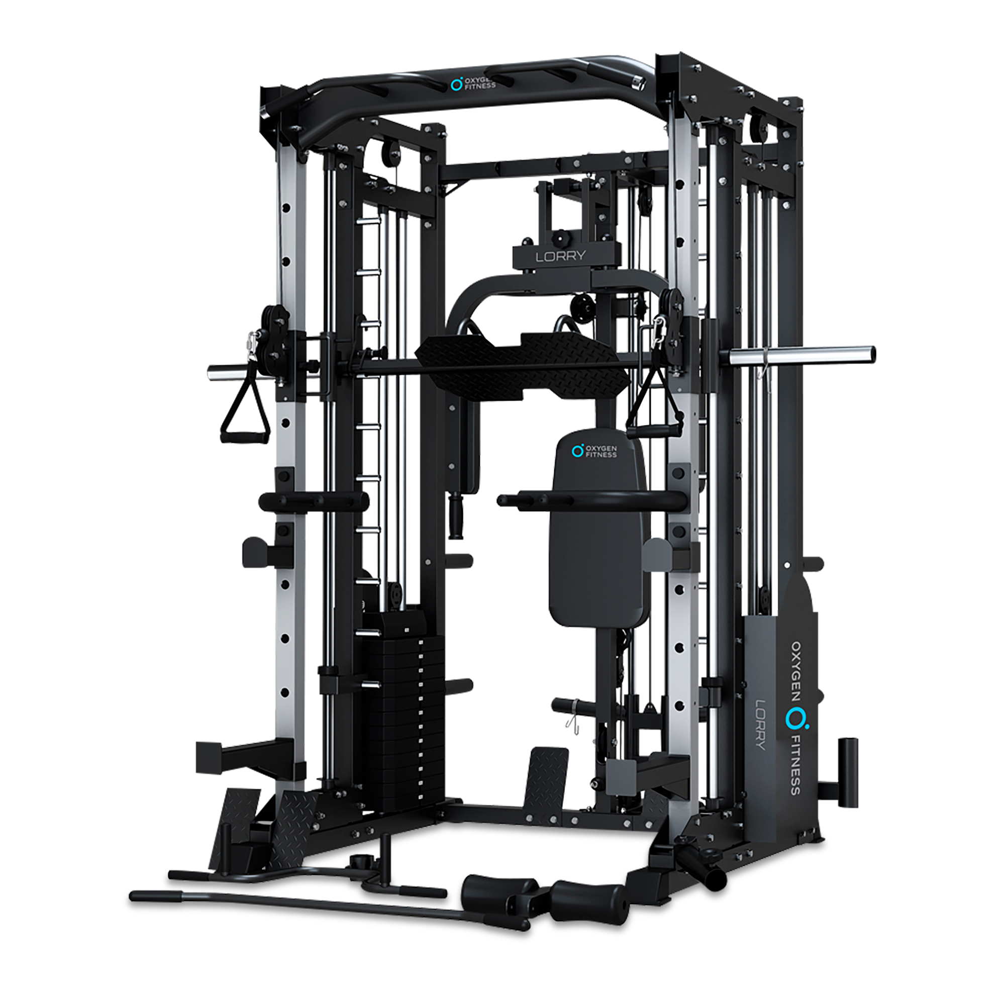 Многофункциональный силовой комплекс со встроенными весовыми стеками OXYGEN FITNESS LORRY