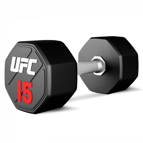 Комплект премиальных полиуретановых гантелей UFC от 2 до 20кг (10пар)