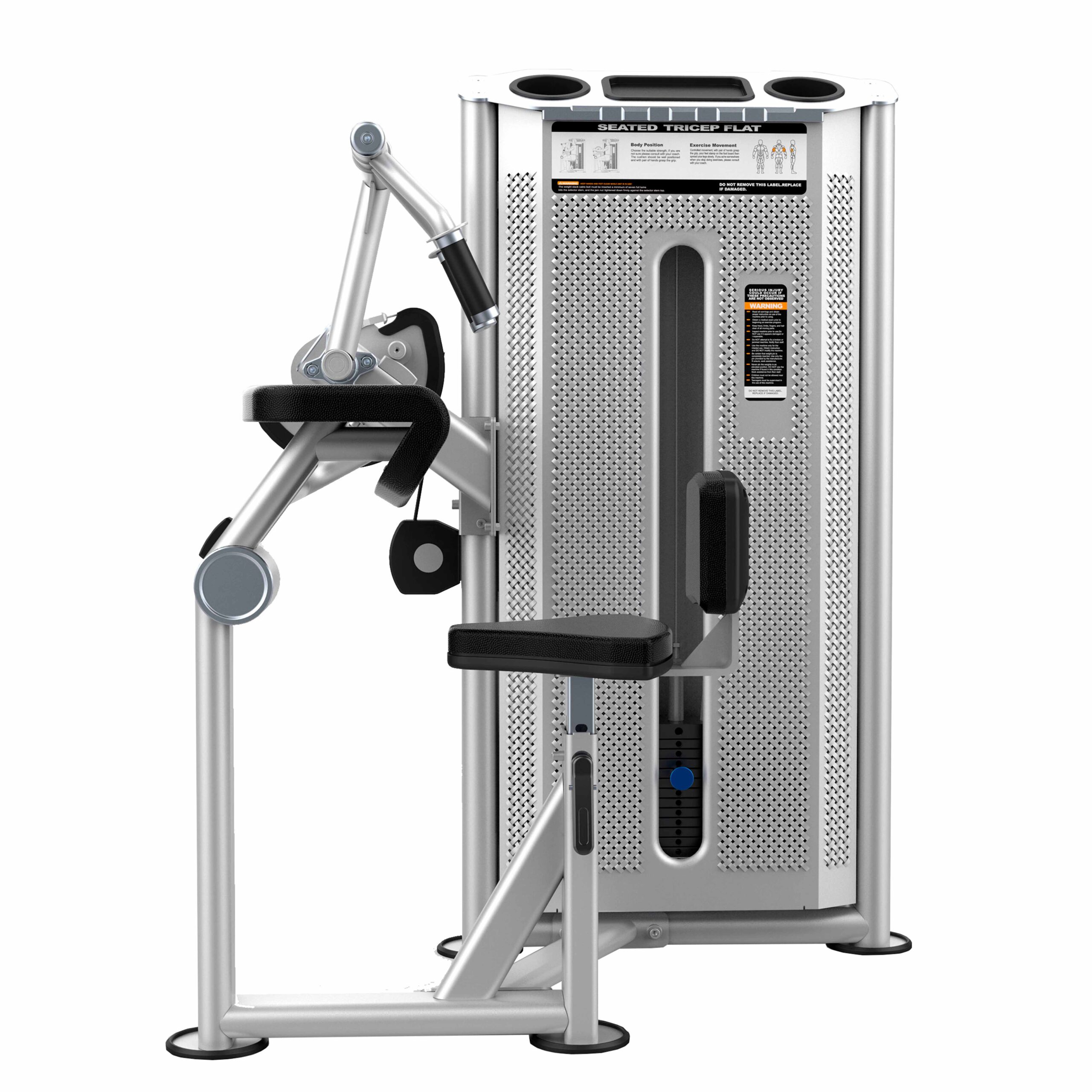 U2027JZ Трицепс-машина сидя. Прямая парта. Стек 110 кг — изображение 3