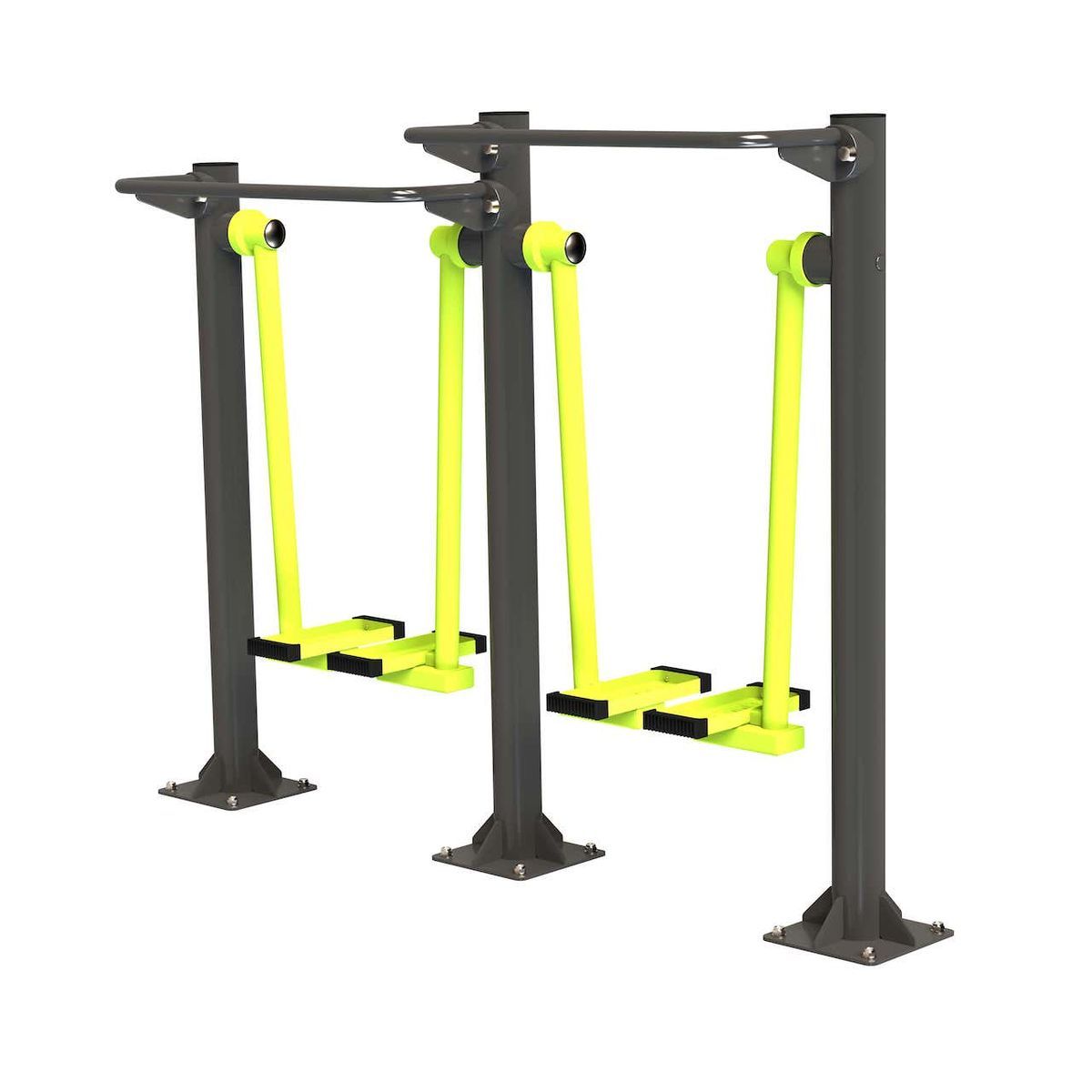 S-1010 Уличный тренажер Имитации ходьбы (двойной) ZAVODSPORTA