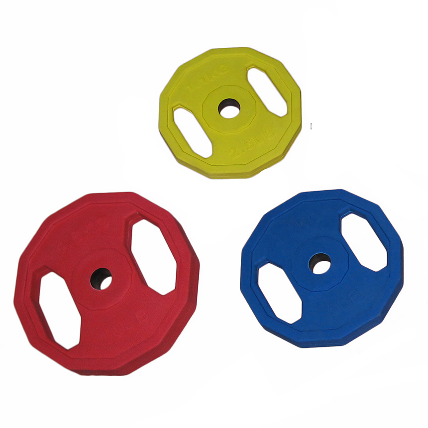 Обрезиненный диск для памп-аэробики FOREMAN GS-Plate 1,15 кг, желтый