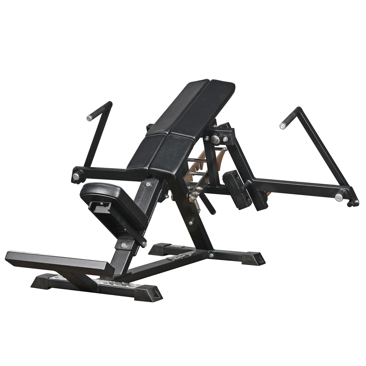 Баттерфляй лежа с изменяемым углом наклона на свободных весах Gymleco 023 (Пек Флай)