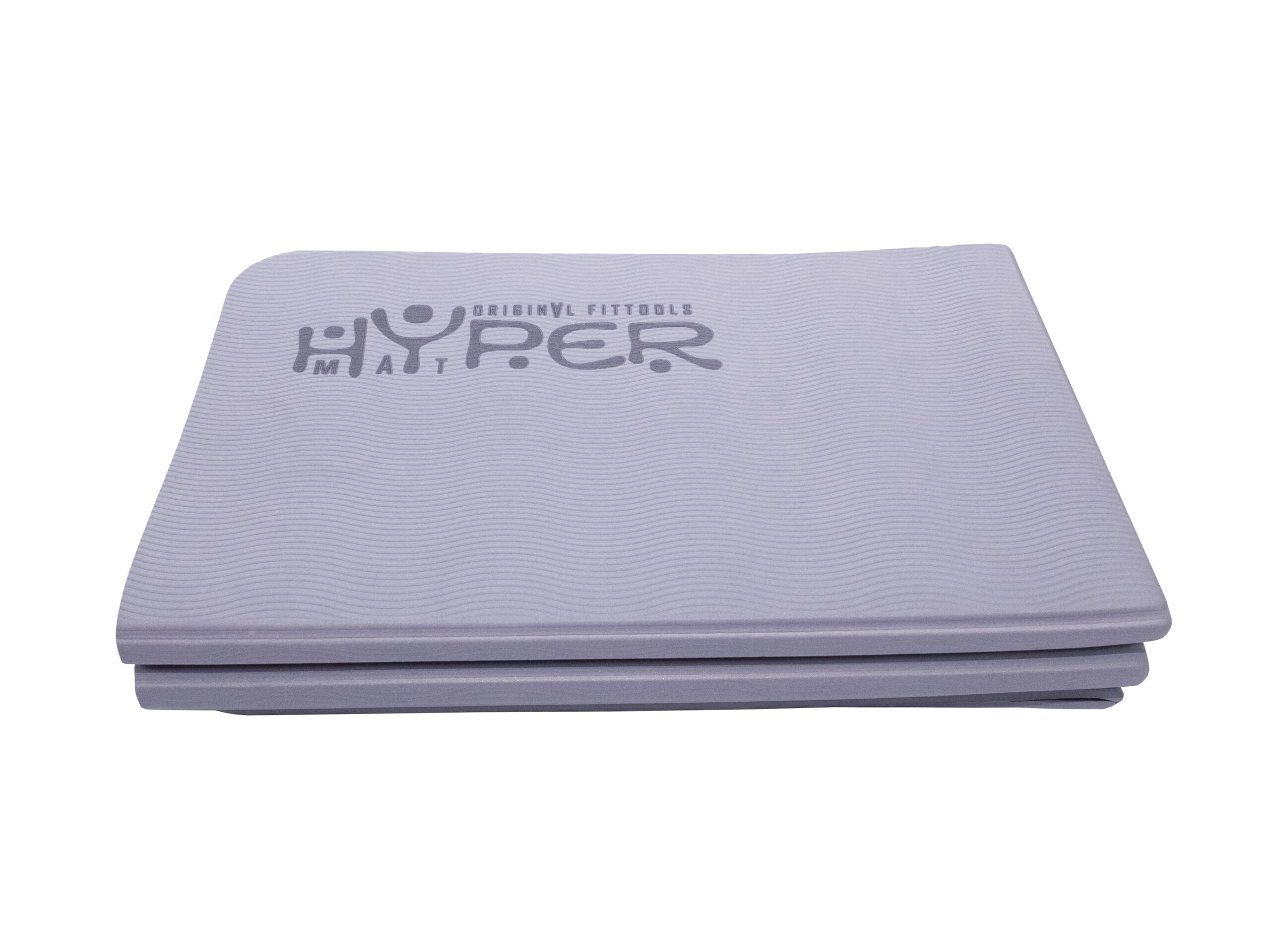 Коврик для йоги складной 190 х 120 см толщина 8 мм TPE HYPERMAT лиловый