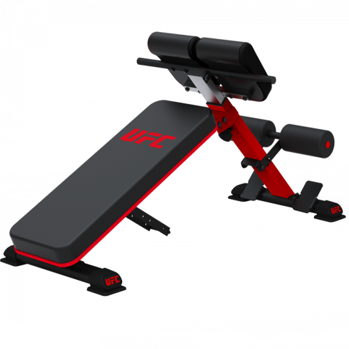 UFC Скамья для пресса и разгибания спины
