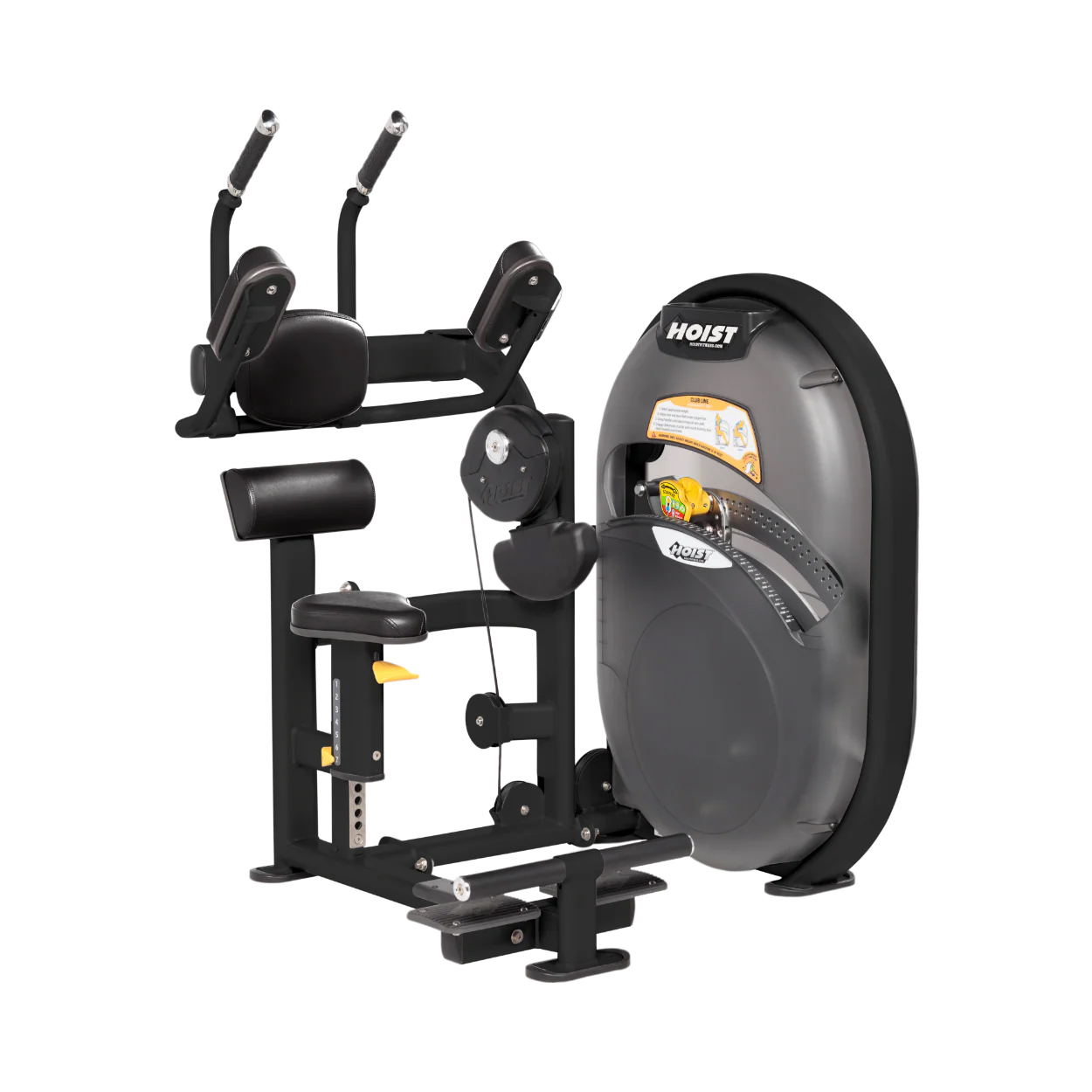 Пресс сидя HOIST CL-3601 матовый черный/черный
