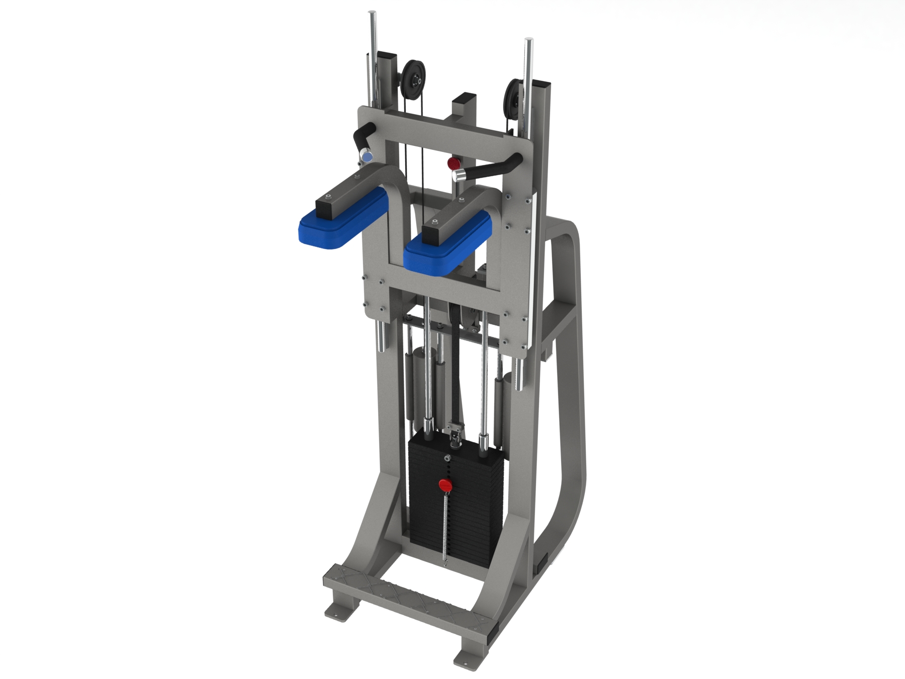 Икроножные стоя FOREMAN FS-112 белый/графит