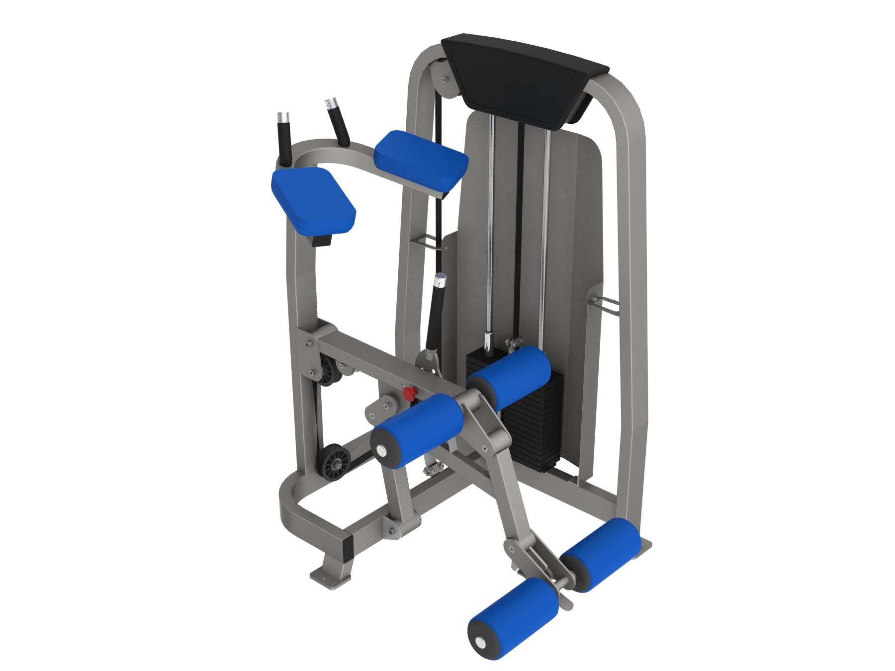 Сгибание ног стоя FOREMAN FS-104 белый/графит